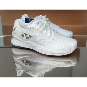 YONEX Women’s Power Cushion Eclipsing 4 Tennis Shoes,White Size Men 6.5,Women 8